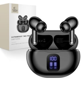 TECH-PROTECT ULTRABOOST TWS EARPHONE PRO G2 BLACK