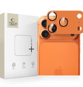 CAMERA COVER TECH-PROTECT CAMFULL FIT+ IPHONE 17 PRO MAX COSMIC ORANGE