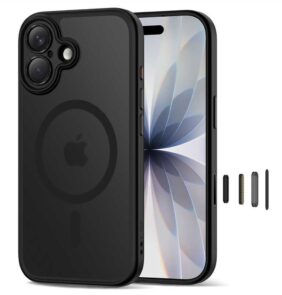 TECH-PROTECT MAGPEAK MAGSAFE CC IPHONE 17 MATTE BLACK