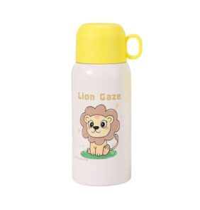 Παιδικό παγούρι-θερμός με κούπα - 500ml - 312567 - Yellow