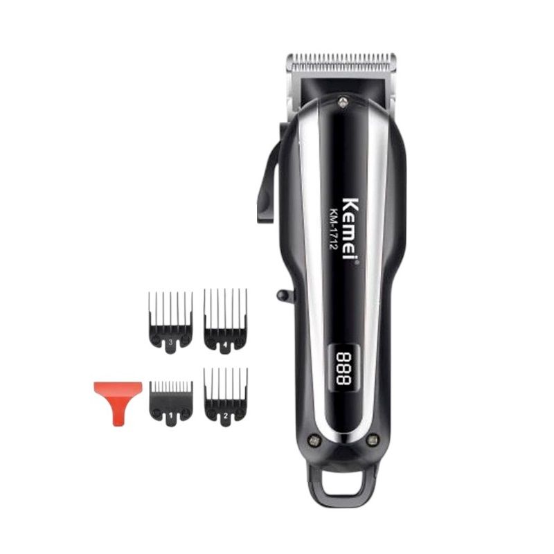 Κουρευτική μηχανή - KM-1712 - Kemei - Black