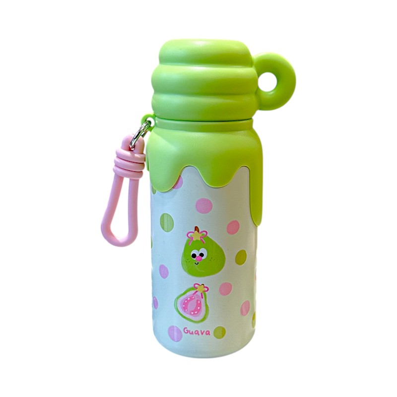 Παιδικό παγούρι-θερμός με κούπα - 420ml - 340908 - Green