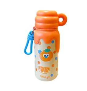 Παιδικό παγούρι-θερμός με κούπα - 420ml - 340908 - Orange
