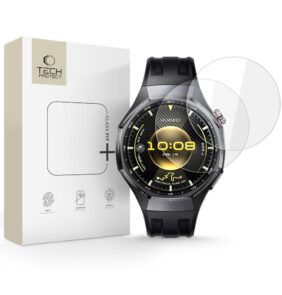 TEMPERED GLASS TECH-PROTECT GLASS FIT+ 2-PACK HUAWEI WATCH GT 6 PRO (46 MM) CLEAR