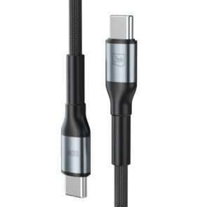 Accessories - 3mk Hyper Cable N-SERIES C to C 1m PD 3.0 QC 3.0 20V/5A 100W Black