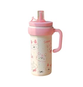 Παιδικό παγούρι-θερμός - 700ml - 696291 - Pink