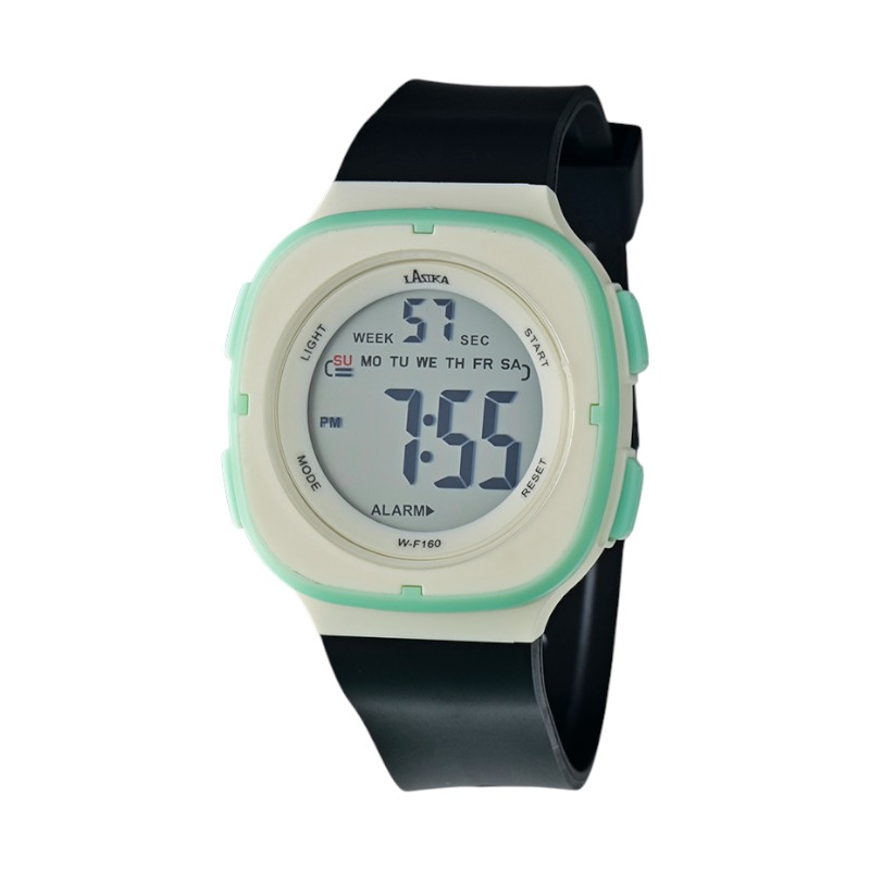 Ψηφιακό ρολόι χειρός - LS160 - Lasika - 817438 - Black/Green