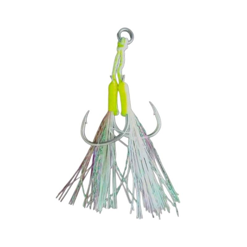 Αγκίστρι διπλό με νήμα - Assist Hooks - 3/0 - 832436