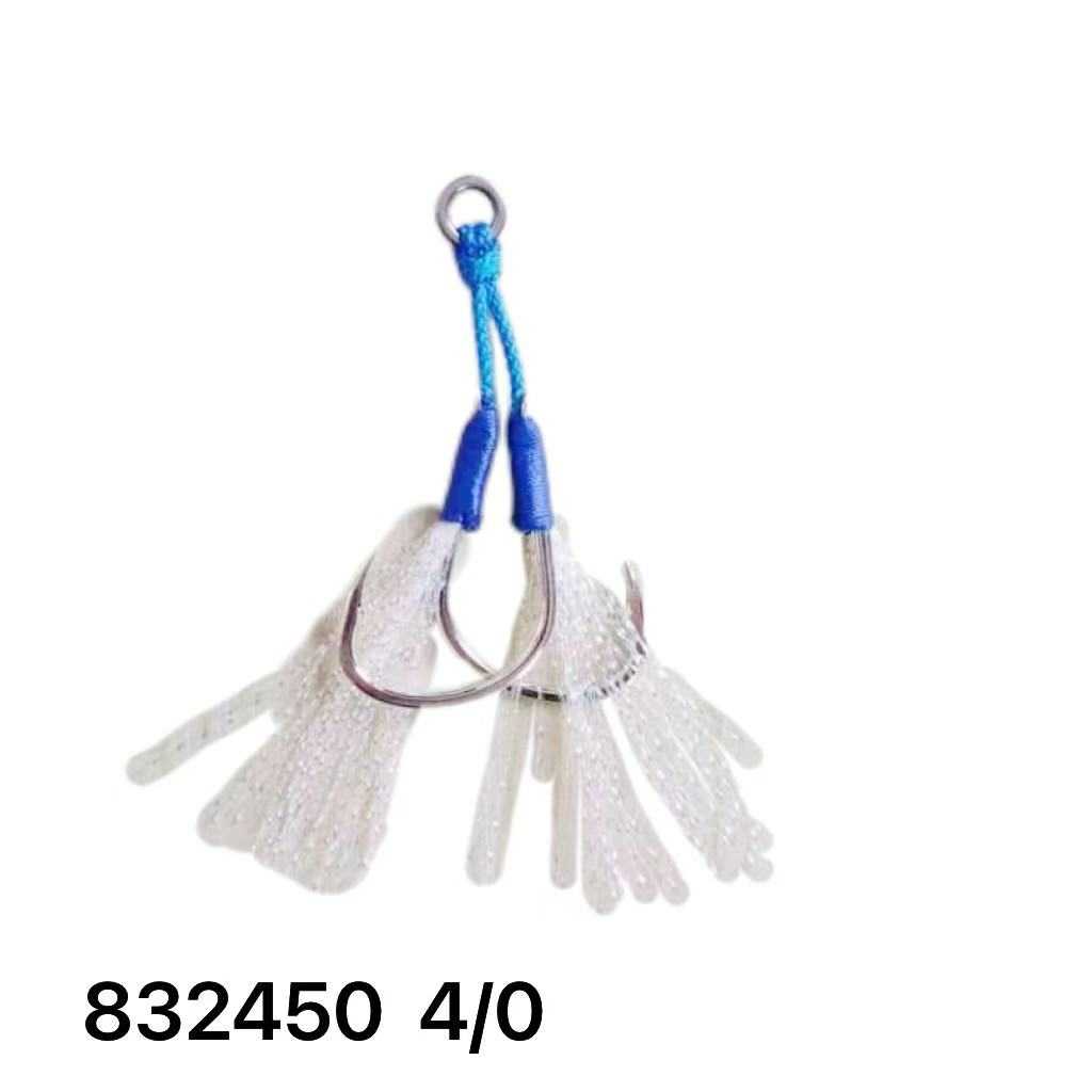 Αγκίστρι διπλό με νήμα - Assist Hooks - 4/0 - 832450 - Image 2