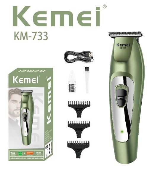 Κουρευτική μηχανή & trimmer - KM-733 - Kemei - Image 2