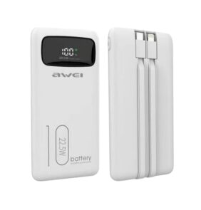 Powerbank - 10.000mah - P168K - 22.5W - AWEI - 002905 - White