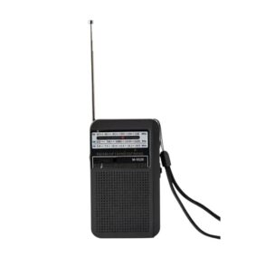 Επαναφορτιζόμενο ραδιόφωνο mini - PR-1013 - 010139 - Black
