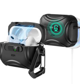 ESR CYBER FLICKLOCK HALOLOCK MAGSAFE APPLE AIRPODS PRO 3 BLACK