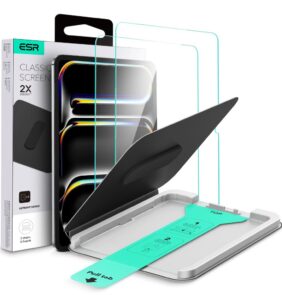 TEMPERED GLASS ESR ULTRAFIT TEMPERED GLASS 2-PACK IPAD PRO 13” 7 / 8 / 2024-2025 CLEAR