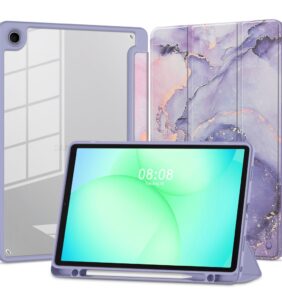 TECH-PROTECT SC PEN HYBRID GALAXY TAB A9 / A11 8.7 X110 / X115 / X133 / X135 VIOLET MARBLE