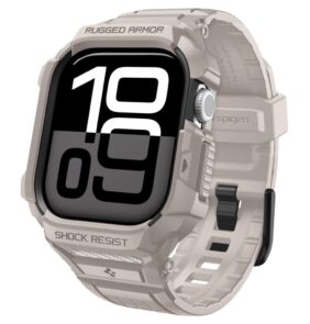 SPIGEN RUGGED ARMOR ”PRO” V2 APPLE WATCH 10 / 11 (42 MM) DUNE BEIGE