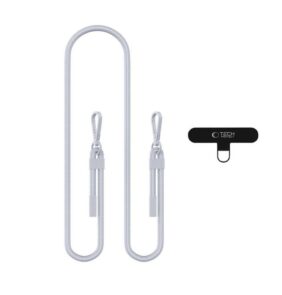 TECH-PROTECT C5SE ROPE CROSSBODY STRAP STEEL GREY