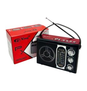 Επαναφορτιζόμενο ραδιόφωνο - PX-61BT - 617156 - Red
