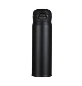 Φορητό παγούρι-θερμός με καλαμάκι - YCBW634 - 500ml - 696345 - Black