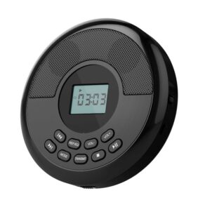 Φορητό επαναφορτιζόμενο CD Player με Bluetooth - PM20 - 718198 - Black