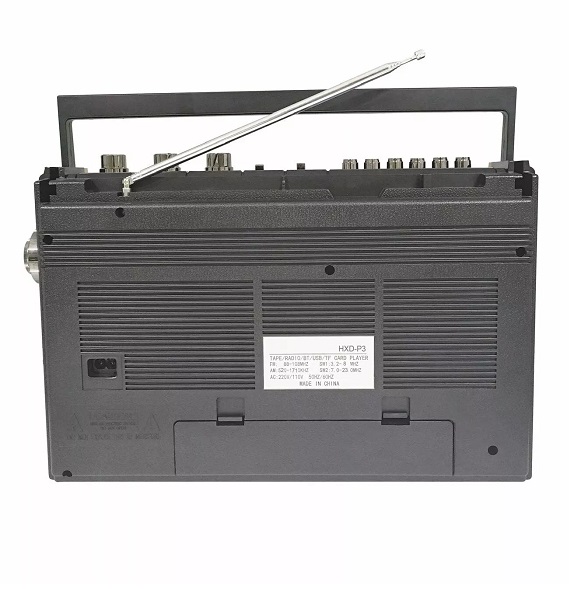 Φορητό ραδιόφωνο & κασετόφωνο με Bluetooth - GLB910 - 718211 - Brown - Image 2