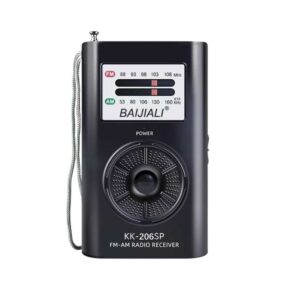 Φορητό ραδιόφωνο mini - PR-206 - 802063 - Black