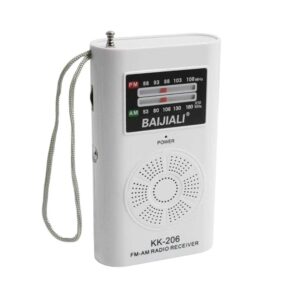 Φορητό ραδιόφωνο mini - PR-206 - 802063 - White