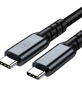 Accessories - 3mk Hyper Cable N-SERIES Thunderbolt 4 1m 48V/5A 40Gb/s 240W 8K60Hz Black