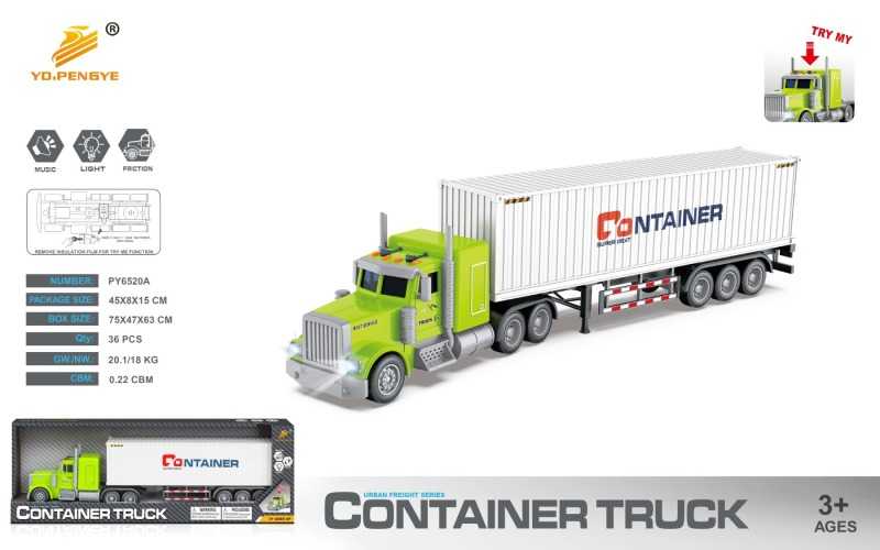 Παιδικό όχημα Container με ήχο και φωτισμό - PY6520A - 917169 - Image 2