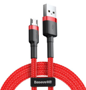 Baseus Καλώδιο MicroUSB Cafule 1.5A 2m (Kόκκινο)