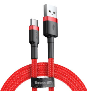 Baseus Καλώδιο USB-C Cafule 2A 2m (Kόκκινο)