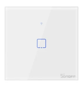 Sonoff Έξυπνος Διακόπτης Χωνευτός WiFi & RF 433 T1 EU TX (1 κανάλι) (Λευκό)