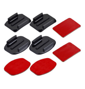 Set of Puluz stickers and mounts for spot cameras (including Insta360 X4 / X5 / DJI Osmo Action 5 Pro).
