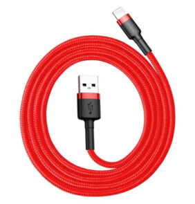 Baseus Καλώδιο USB σε Lightning Cafule 2A 3m (Κόκκινο)