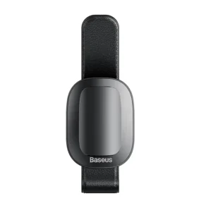 Baseus Θήκη Γυαλιών με Κλιπ για το Αυτοκίνητο Platinum (έκδοση Σφιγκτήρα) (Μαύρο)