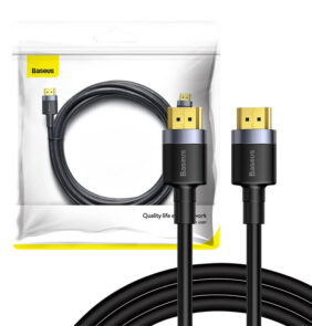 Baseus Καλώδιο 4KHDMI Male σε 4KHDMI Male Cafule 2m (Μαύρο)