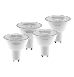 Yeelight Έξυπνη Λάμπα W1 GU10 Dimmable 4τμχ (Θερμό Λευκό)
