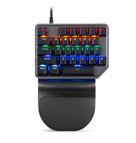 Motospeed Μηχανικό Πληκτρολόγιο Ενσύρματο  K27 RGB (Μαύρο)