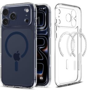 SPIGEN ULTRA HYBRID MAG MAGSAFE IPHONE 17 PRO MAX CLEAR/DEEP BLUE
