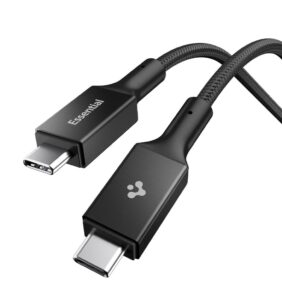 SPIGEN EB10010CC ESSENTIAL TYPE-C CABLE 100W 100CM BLACK