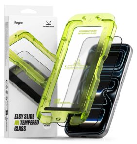 SZKŁO ANTYREFLEKSYJNE RINGKE EASY SLIDE ANTI REFLECTIVE TEMPERED GLASS IPHONE 17 PRO MAX BLACK