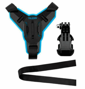 Motorcycle Helmet Chin Telesin + J-Hook Mount for sports cameras (GP-HBM-MT7)