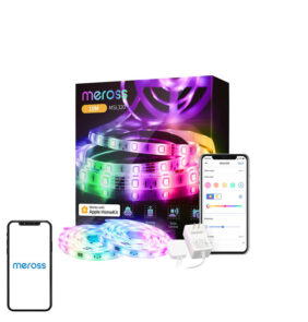 Meross Έξυπνη Ταινία Φωτισμού LED Wi-Fi MSL320  2x 5m (HomeKit) (2τμχ)