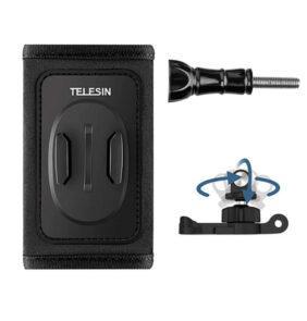 Backpack strap mount kit Telesin with 360° J-hook for GoPro/Osmo Action (GP-BPM-005)