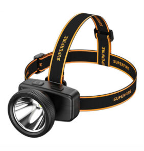 Φακός κεφαλής Superfire HL55 – 150 lm, USB-C, 4 λειτουργίες, 270 μ.