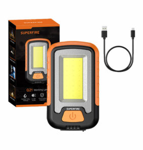 Workshop Flashlight Superfire G21, 650lm, USB