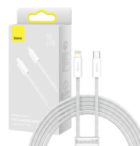 Baseus Καλώδιο USB-C σε Lightning Dynamic Series, 20W, 2m (Λευκό)