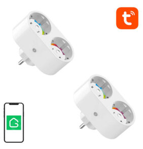 Gosund Διπλή Έξυπνη Πρίζα Εξωτερική WiFi SP211 3500W Tuya (2τμχ) (Λευκό)