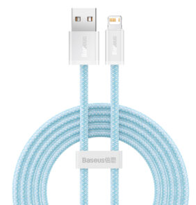 Baseus Καλώδιο USB σε Lightning Dynamic Series, 2.4A, 2m (Γαλάζιο)