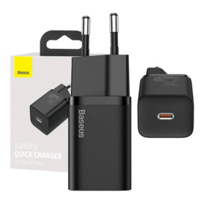 Baseus Φορτιστής Super Si 1C 25W (Μαύρο)